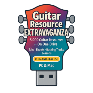 Guitar Resource Extravaganza (USB Flash Drive)
